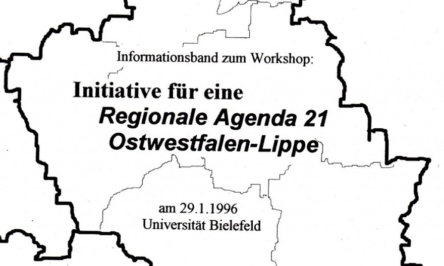 1996_01_29 U Bielefeld: "Initiative für Regionale Agenda 21 Ostwestfalen-Lippe"