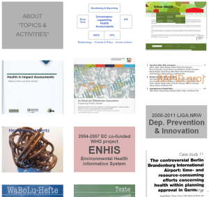 Webseite, Portfolio: Topics & Activities, 2016 (1)