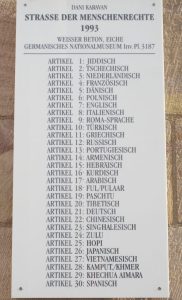 2014_10_26 Nürnberg, Straße der Menschenrechte