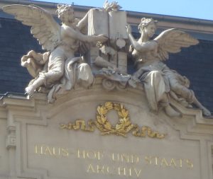 2014_05_05 Wien (A), Minoritenplatz: Haus-, Hof- und Staatsarchiv