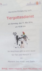2014_05_05 Wien (A), Tiergottesdienst