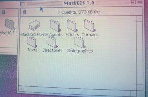 1989-1990 MacUGIS 1.0, Objekte