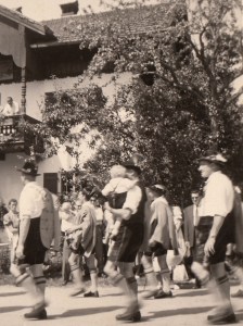 1957_07 Nussdorf Trachtenfest