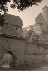 1958_07_06 Burg Hornberg am Neckar. Foto: privat