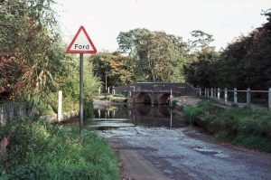 1969_10_08 Ford near Trittiford Mill Pool, Birmingham (UK)