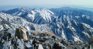 1986_03_26 Von Telescope Peak (CA) Blick nach S