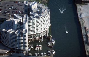 1988_07_23 Chicago (Il), von Sears Tower nach Süden
