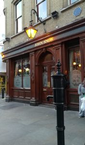 2019_01_01 London (UK): Pump & pub John Snow