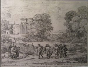 Le Temps, Apollon et les Saisons. Claude Lorrain 1662
