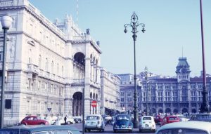 1967_09_25 Triest (I), Piazza dell'Unita mit Gouverneurspalast u Rathaus