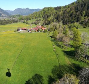 2019_05_17 Wendelstein Seilbahn Blick auf das Dorf "Dorf"