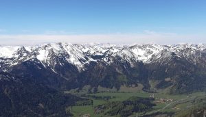 2019_05_17 Vom Wendelstein: Wettersteingebirge & Allgäuer Alpen