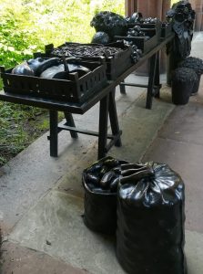 2019_06_23 Basel (CH): Bettina Eichin 1986 Markttisch-Ensemble