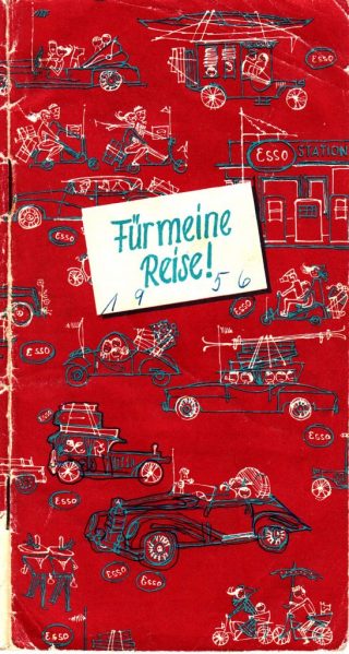 Reise-Brevier Esso 1956 Graphik Katja Hassler