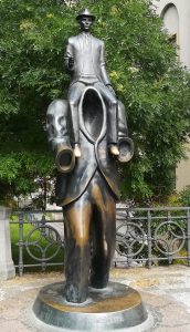 2019_09_06 Prag (CZ), Kafka-Denkmal