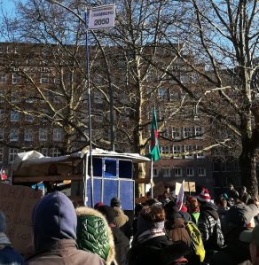 2019_11_29 Wasserpegel 2050, Hamburg, Fridays Klimastreik