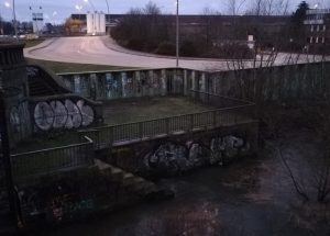 2020_01_10 Hamburg: Grasbrook, nahe Elbbrücke