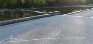 2020_04_25 HH-Stadtpark Graffito (1) Corona Krise - Klima Krise