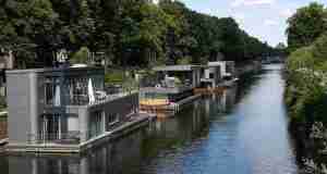 2020_07_13 Hamburg: Eilbekkanal zwischen Lerchenfeld und Finkenau