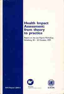 Diwan et al 2000 HIA ws Göteborg 1999 report