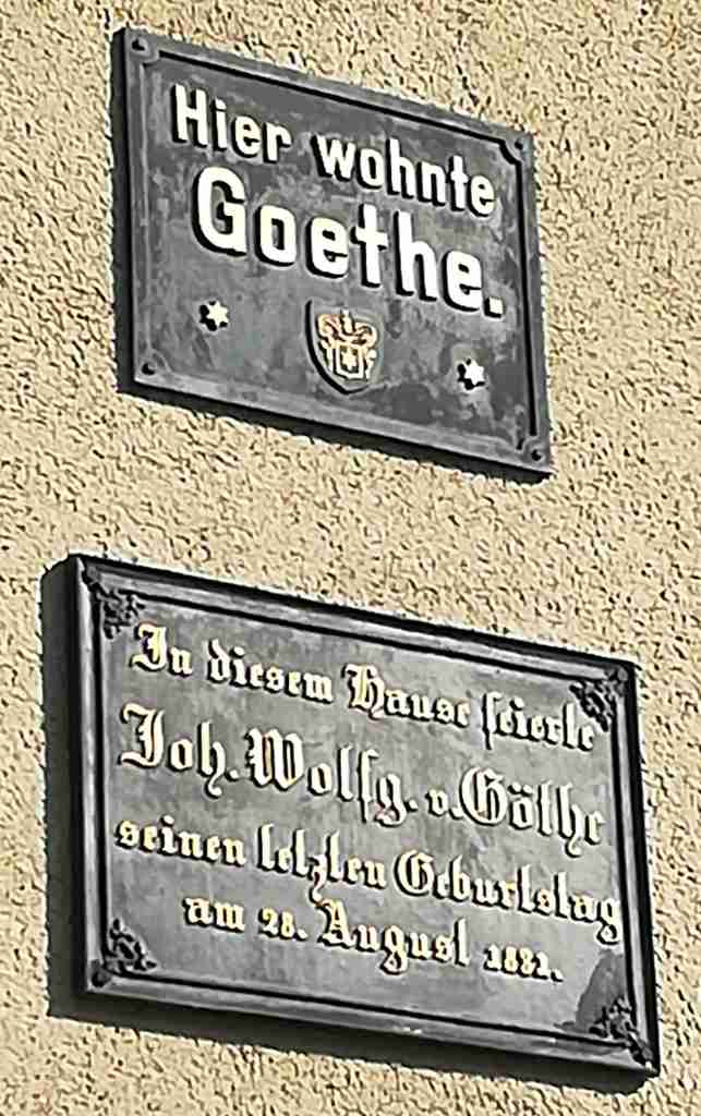 2020_09_14 Ilmenau, Goethe, Geburtstag 1831