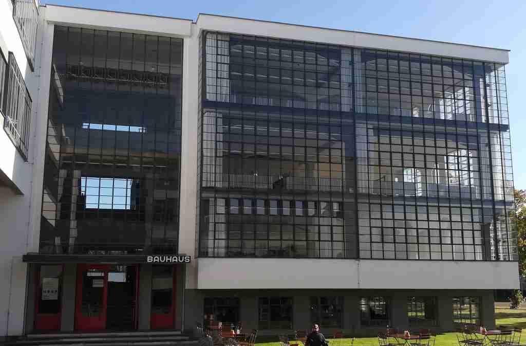 2020_09_18 Dessau, Bauhausgebäude