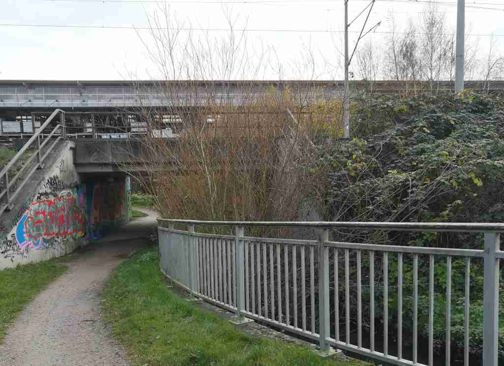 2020_11_22 HH-Tonndorf: die Rahlau unter der Vogelfluglinie