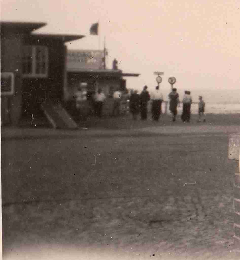 1953 Sommer - Cuxhaven Alte Liebe 1 detail