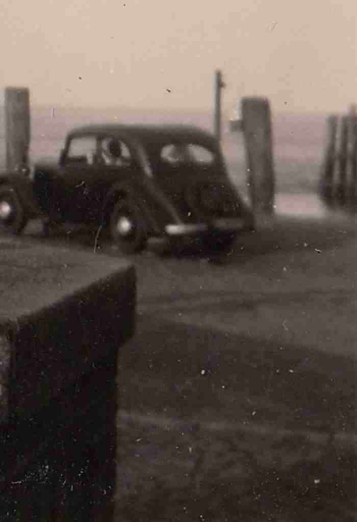 1953 Sommer - Cuxhaven Alte Liebe 3 detail