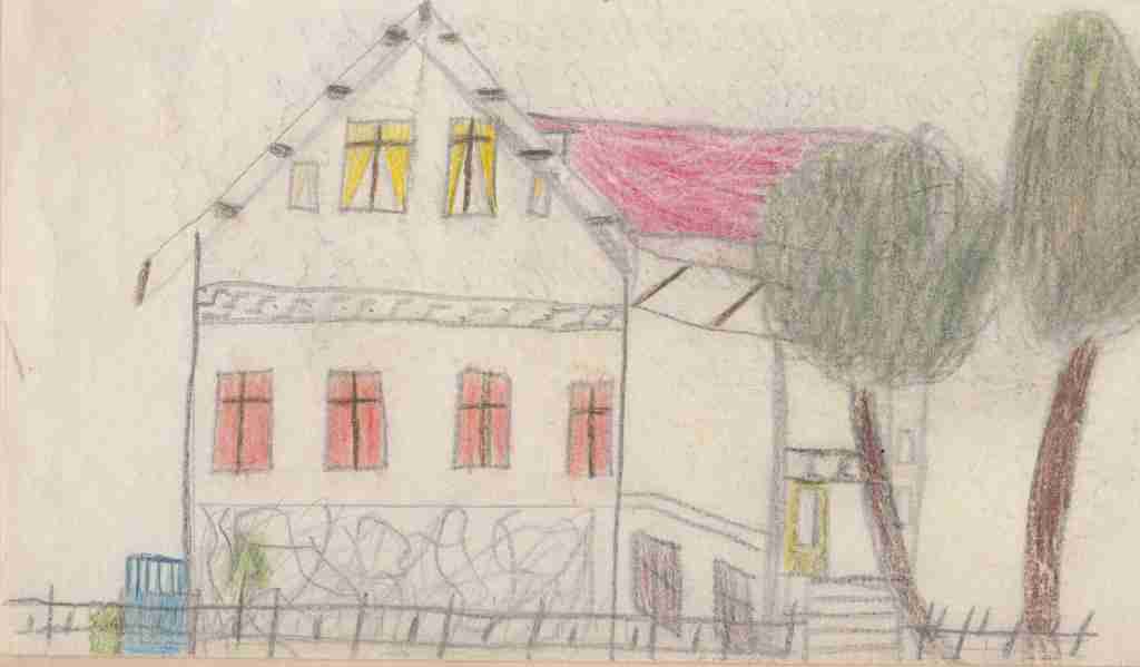 1956_04ca Heimatkunde - Wohnhaus Bismarckstr