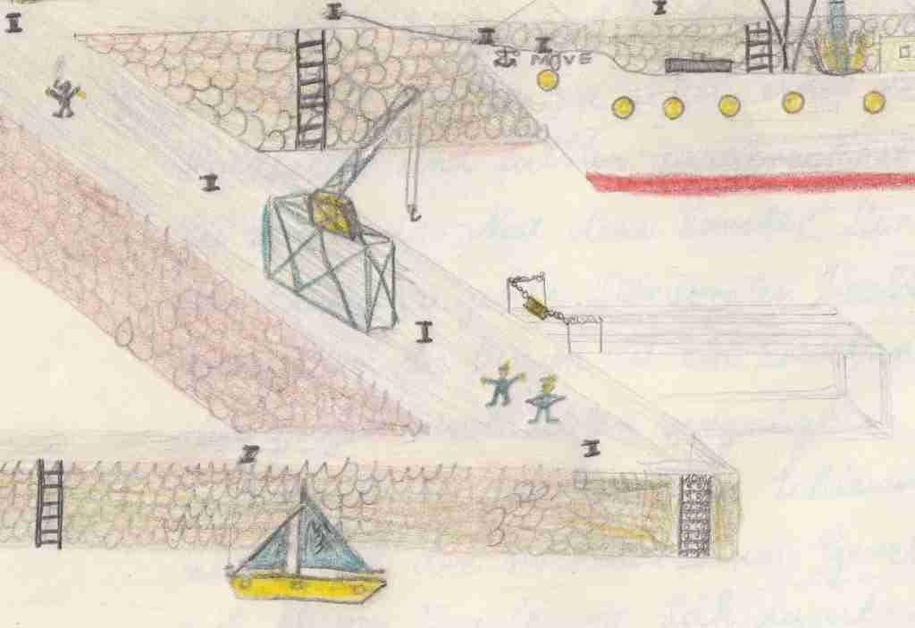 1957-58 Heimatkunde - Hafen