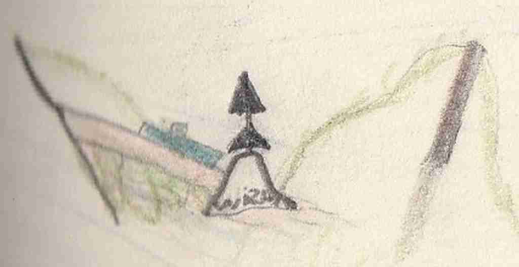 1957-58 Heimatkunde - Wrack mit Kardinaltonne