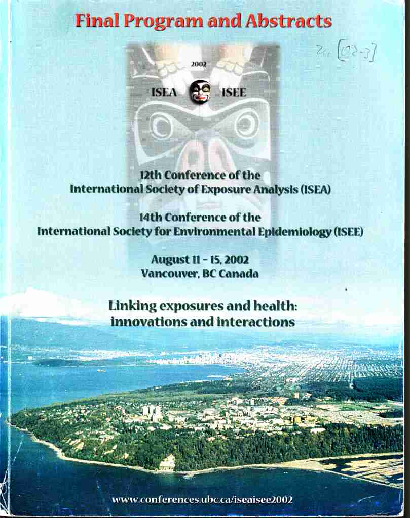 2002_08_11 ISEE Vancouver 02_01 Conf book cover