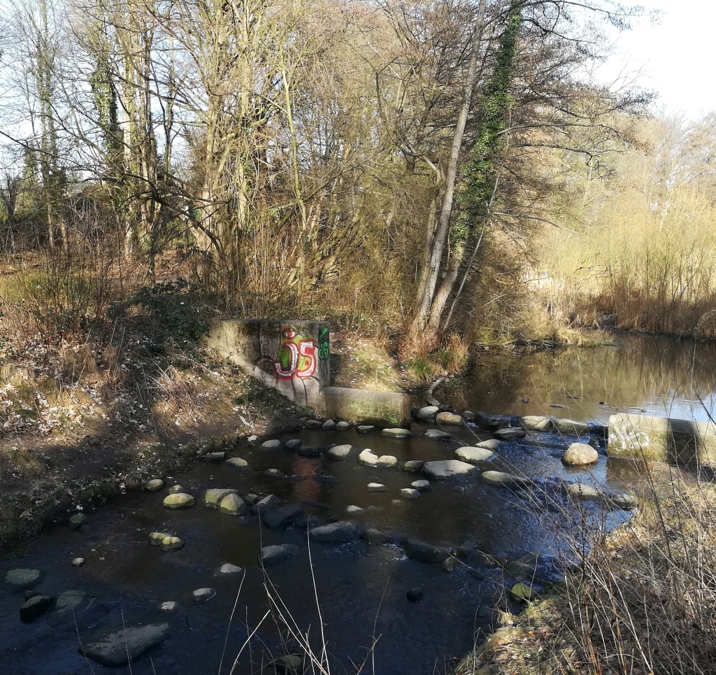 2021_02_24 Wandse unterhalb vom Pulverhofteich