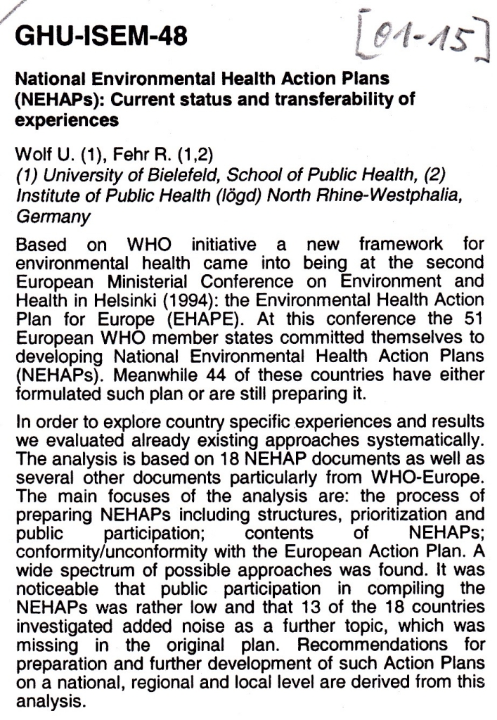 01_15 Wolf et al 2001 NEHAPs Abstract
