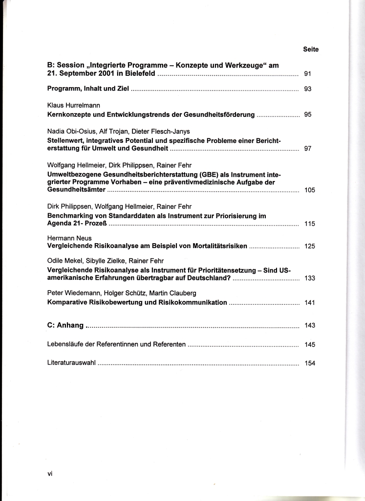 Wolf et al 2002 Veranst.reihe Int.Pro 2001 Mat U&G Nr.37 p.vi