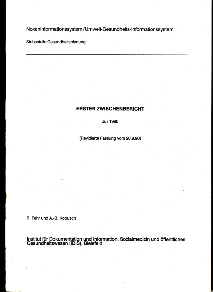 90_12 1990_09_20 NIS 1. Zw_bericht Innentitel