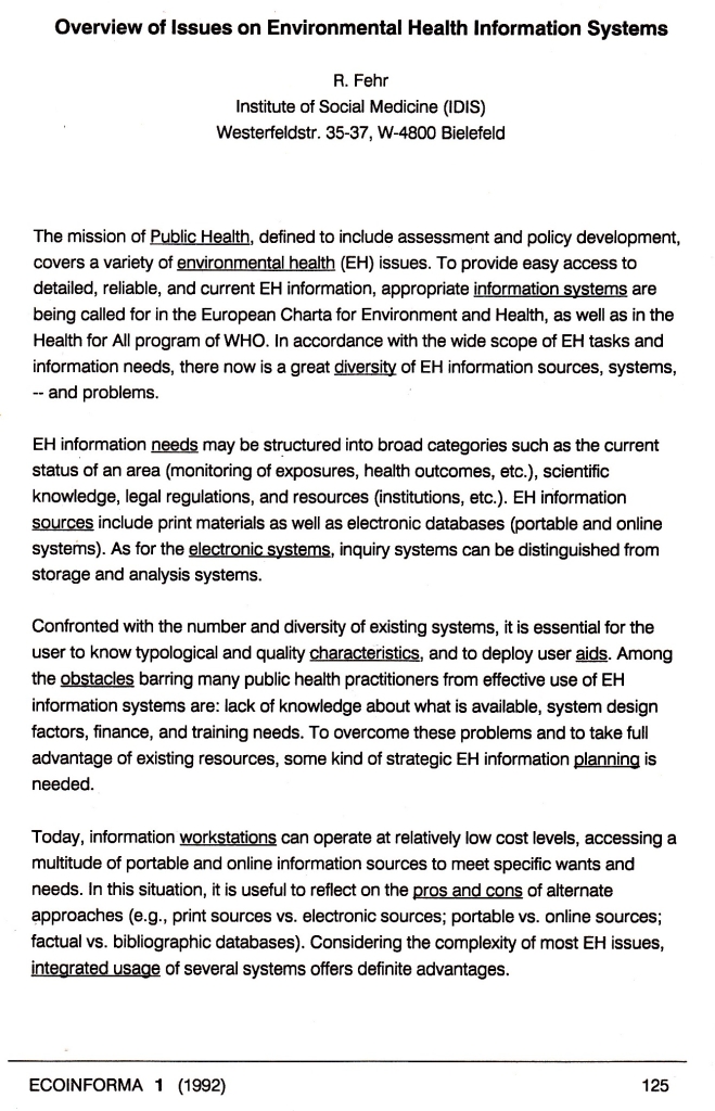 92_04 Fehr EH Inf systems Abstract 1992_09_14-18