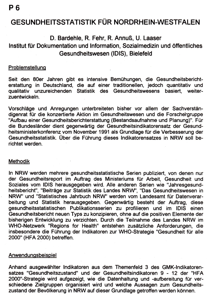 93_02 Bardehle et al 1993 G'statistik