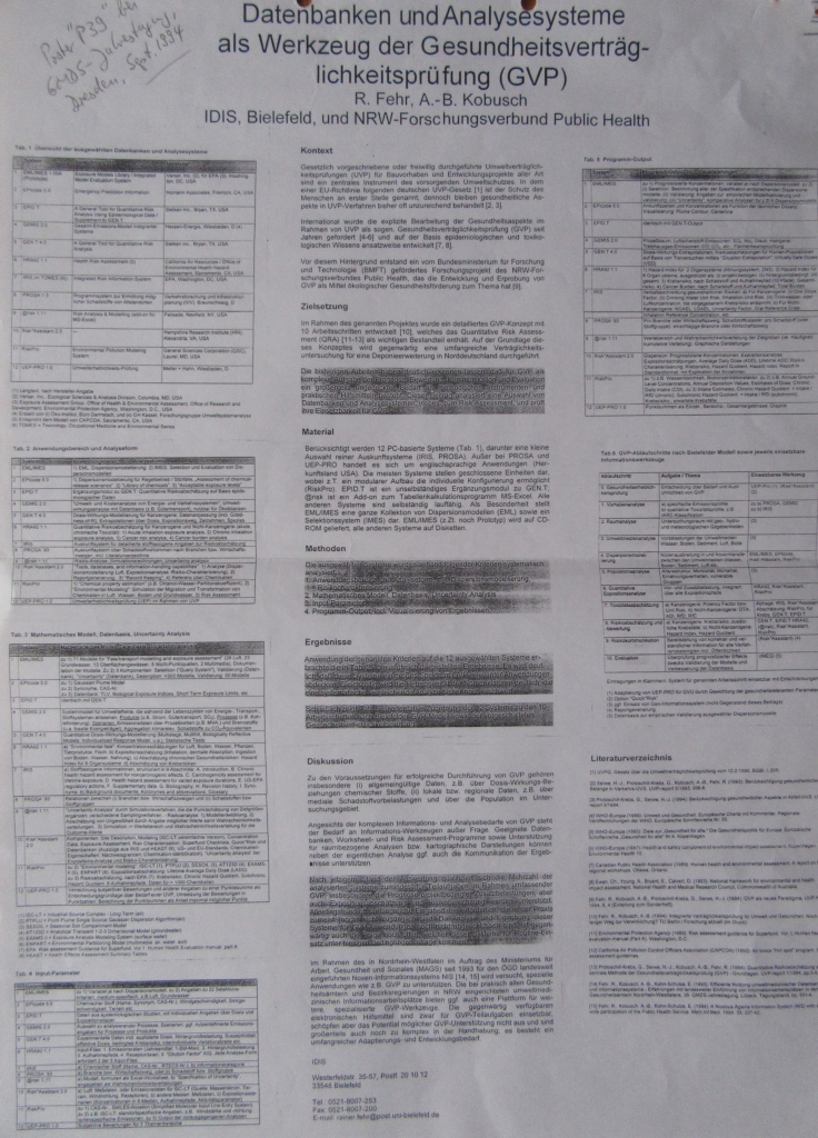 94_11 bei DAE 1994_09_21-22 GVP Poster