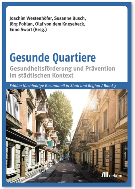Westenhöfer et al 2021 Gesunde Quartiere Titelseite