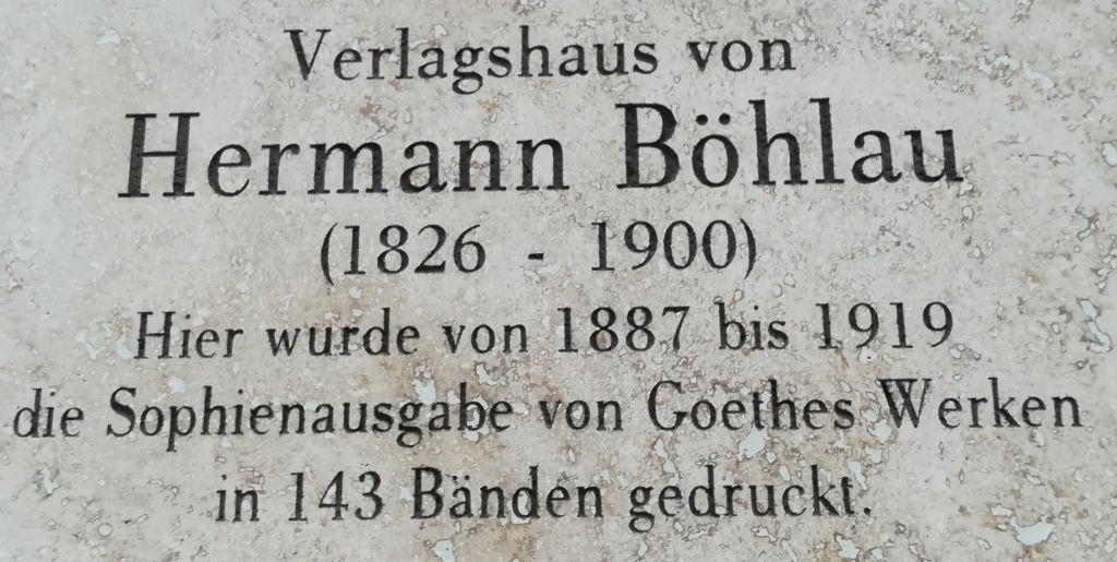 2021_07_22 Weimar, Verlagshaus Böhlau
