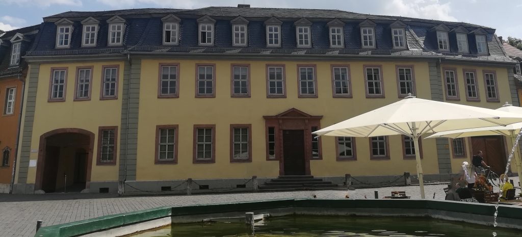 2021_07_23 Weimar, Goethes Wohnhaus, Am Frauenplan